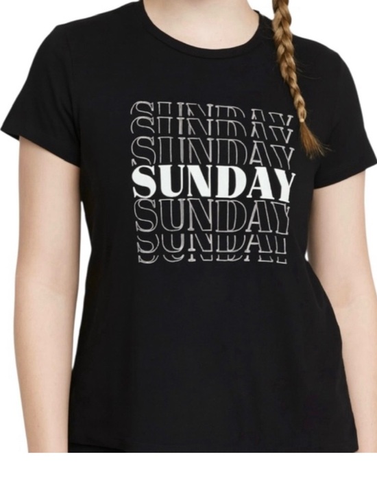 Knox Rose Tops - Knox Rose “Echoing “Sunday” Graphic Tee (NWT) (Size: XS)